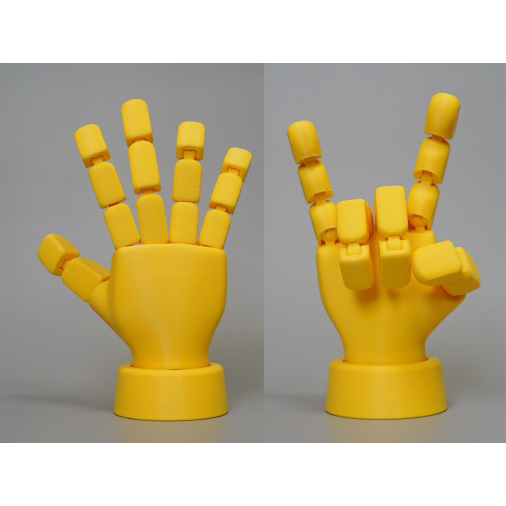 Mô Hình Bàn Tay Cử Động In 3D