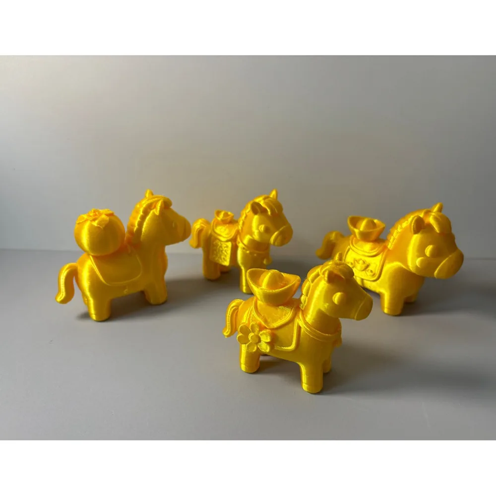 Tượng Ngựa Tài Lộc In 3D PETG